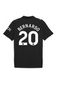 Manchester City Bernardo Silva #20 Fotballdrakt Borte Klær 2025-26 Korte ermer